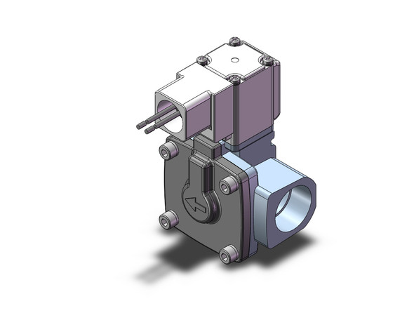 SMC VXD255MUB Pilot Op 2 Port Solenoid Valve (N.C.)