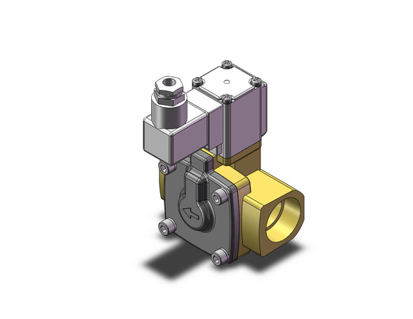 SMC VXD262NG Pilot Op 2 Port Solenoid Valve (N.C.)