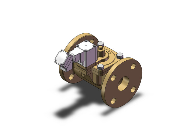 SMC VXD282RZ2K Pilot Op 2 Port Solenoid Valve (N.C.)