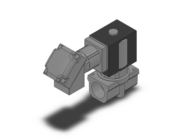 SMC VXE2260L-04N-5T1 2 Port Sol Valve, Direct Operated