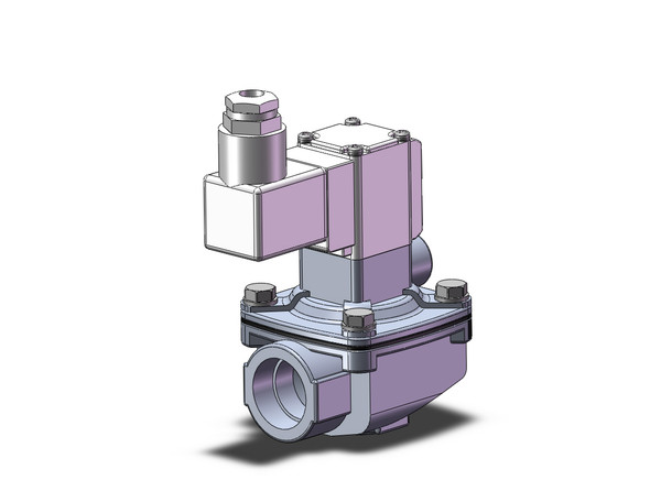 SMC VXF21ABG 2 Port Solenoid Valve