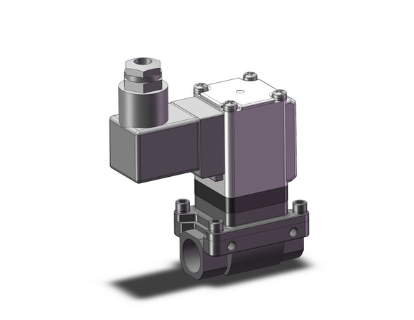 SMC VXZ2A0BG Pilot Op 2 Port Solenoid Valve, (N.O.)