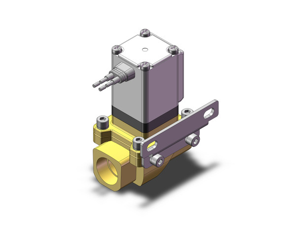 SMC VXZ2B2FZ1DBXB 2 port valve pilot op 2 port solenoid valve, (n.o.)