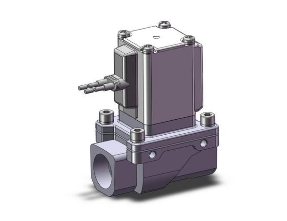 SMC VXZ240GFB Pilot Op 2 Port Solenoid Valve, (N.C.)