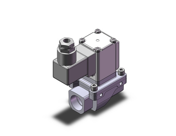 SMC VXZ242GZ2CB Pilot Op 2 Port Solenoid Valve, (N.C.)