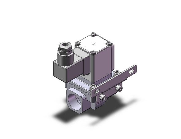 SMC VXZ252JGBXB Pilot Op 2 Port Solenoid Valve, (N.C.)