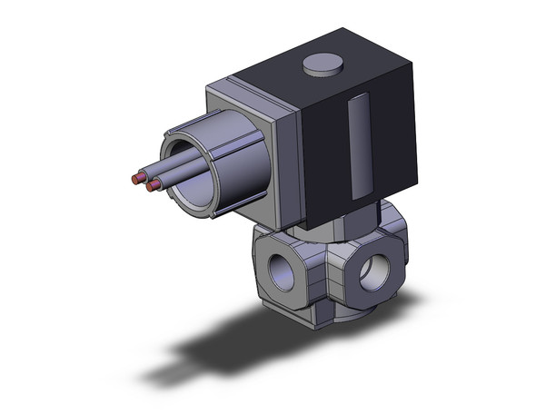 SMC VX3130A-01N-3CR1 Direct Op 3 Port Solenoid Valve, N.C.