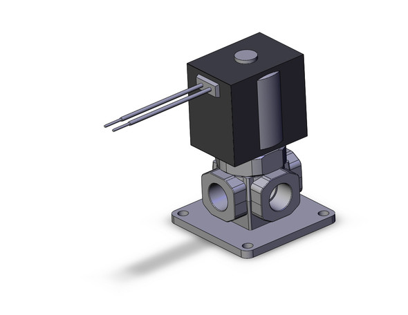 SMC VX3230V-02N-5G1-B Direct Op 3 Port Solenoid Valve, N.C.