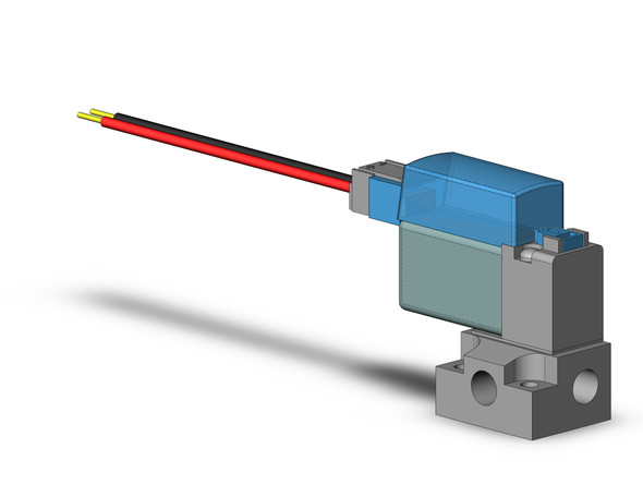 SMC V114A-5MU-M5 Valve, Sol, Base Mt (Dc)