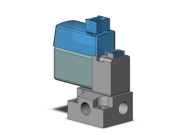 SMC V124A-5LOU-M5 3 port solenoid valve valve, sol, base mt (dc)