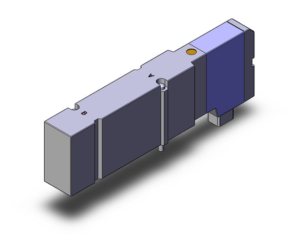 SMC 90-SV2100-5FU Valve, Sgl Sol, Plug-In