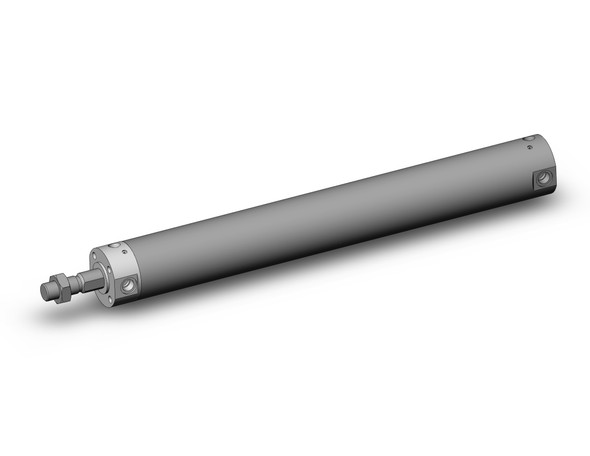 <h2>C(D)G1K-Z, Air Cylinder, Non-rotating, Double Acting, Single Rod</h2><p><h3>Series CG1K non-rotating, single rod, double acting air cylinder has 6 bore sizes and can meet any application need. The tube is impact extruded aluminum to produce an extraordinarily smooth finish, allow low break-away pressure and smooth stroke action. Various mounting bracket options are available. Female piston rod threads are available as a standard option. Auto switch capable.</h3>- Non-rotating, double acting, single rod<br>- Bore size (mm): 20, 25, 32, 40, 50, 63<br>- Standard strokes (mm): 25 to 300<br>- High non-rotating accuracy<br>- High speed operation/long life<br>- Auto switch capable<br>- <p><a href="https://content2.smcetech.com/pdf/CG1_Z.pdf" target="_blank">Series Catalog</a>