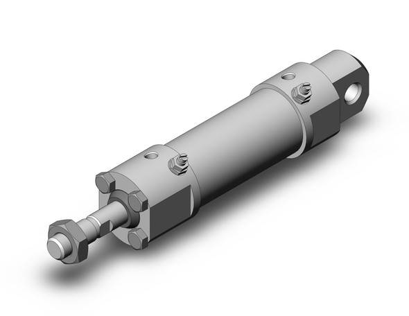 <h2>C(D)G5-S, Stainless Steel Cylinder, Double Acting, Single Rod</h2><p><h3>SMC s CG5-S series is a stainless steel cylinder, perfect for use in wash down applications such as food processing machinery requiring intense cleaning.  The use of non-toxic additives allows confident use in equipment for foods, beverages and medical products, etc.  The CG5-S can be disassembled, allowing replacement of seals, which promotes an extended service life.  SMC provides plugs for unused mounting threads to prevent residue build-up in the threads.  The use of stainless steel (SUS304) on external metal parts provides improved corrosion resistance in environments with exposure to water. </h3>- Double acting, single rod CG5-S cylinder<br>- All stainless steel external parts<br>- Special scraper prevents water from entering cylinder<br>- Bore sizes (mm): 20, 25, 32, 40, 50, 63, 80 and 100<br>- Auto switch capable<br>- <p><a href="https://content2.smcetech.com/pdf/CG5.pdf" target="_blank">Series Catalog</a>