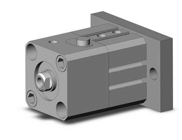 SMC CLQG20-5D-F Cyl, Compact With Lock