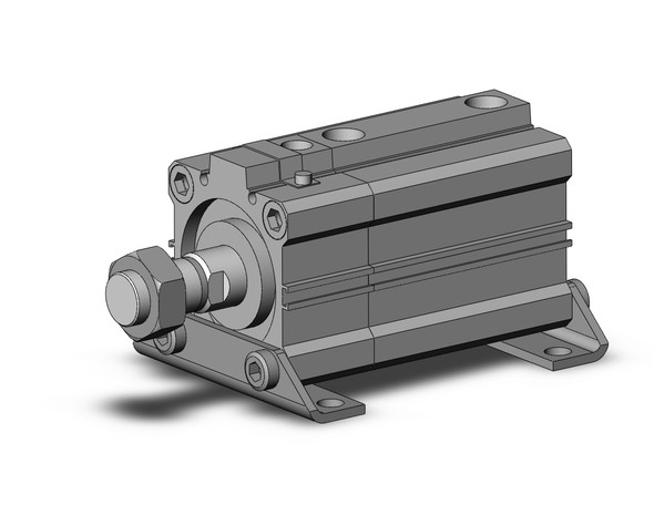 SMC CLQL50TN-50DM-B compact cylinder w/lock cyl, compact with lock