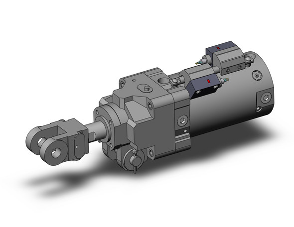 SMC CLK2PB63-50Y-B-P74SE clamp cylinder w/lock clkq, clk2 cyl, clamp w/lck,mag resist sw