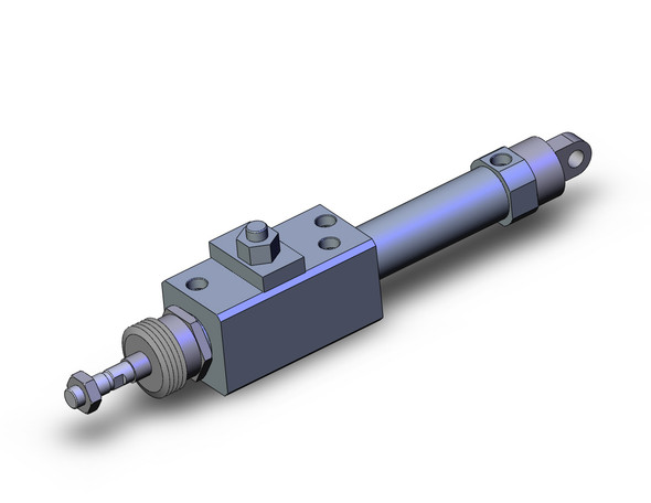 SMC CLM2C25-50J-P Round Body Cylinder W/Lock