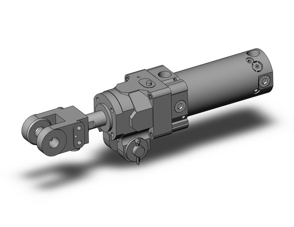 SMC CLK2PA40-50YA-B Clamp Cylinder W/Lock Clkq, Clk2