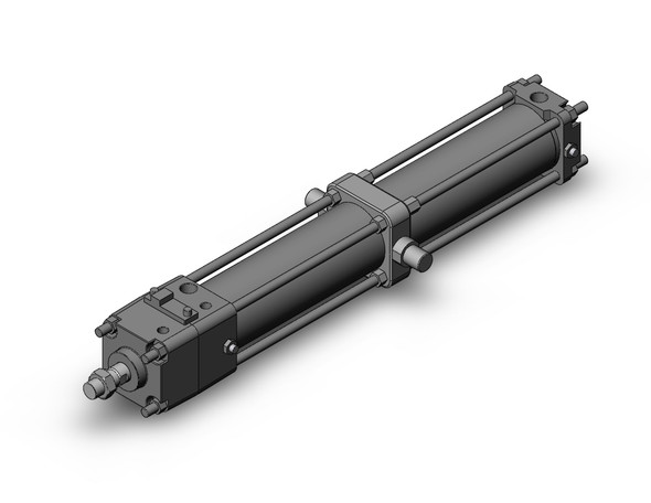 SMC CLA2T80-500-E Tie Rod Cylinder W/Lock