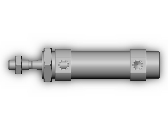 SMC CM2B25-25Z-XB6 Round Body Cylinder