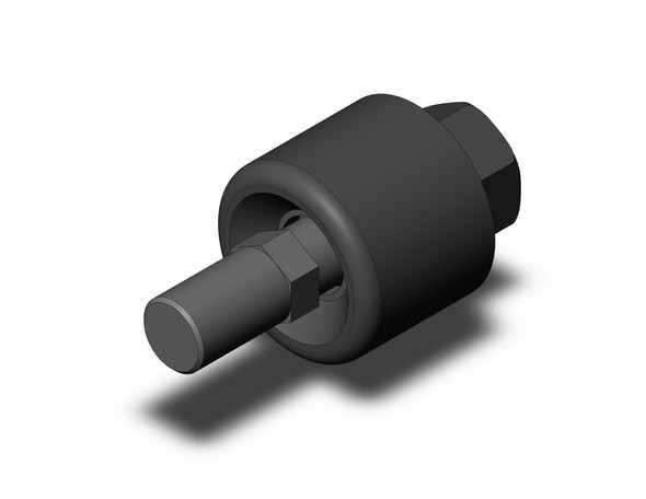 <h2>JA, Floating Joint, Standard</h2><p><h3>The floating joint series JA (standard) and JAH (heavy duty), can absorb any  off-centering  or  loss of parallel accuracy  between the cylinder and the driven body. Because of this, centering is unnecessary, installation time is drastically reduced, and a high level of machining accuracy is unnecessary.<br>- </h3>- Standard type floating joint<br>- Mountings: basic, flange, foot<br>- Eleven model options available<br>- Centering is unnecessary<br>- Rotation angle:  5 <br>- <p><a href="https://content2.smcetech.com/pdf/JA.pdf" target="_blank">Series Catalog</a>