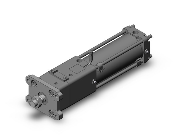 SMC CE2F100-200-M9BL Cyl, Scale