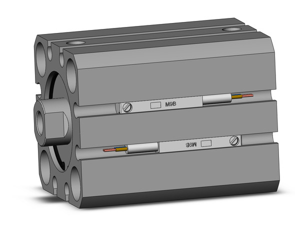 SMC CDQSB25-20D-M9BZ cylinder, compact