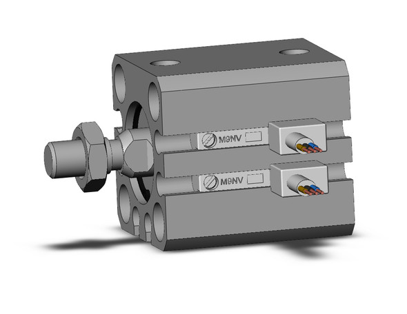 SMC CDQSB16-10DM-M9NVL Cylinder, Compact