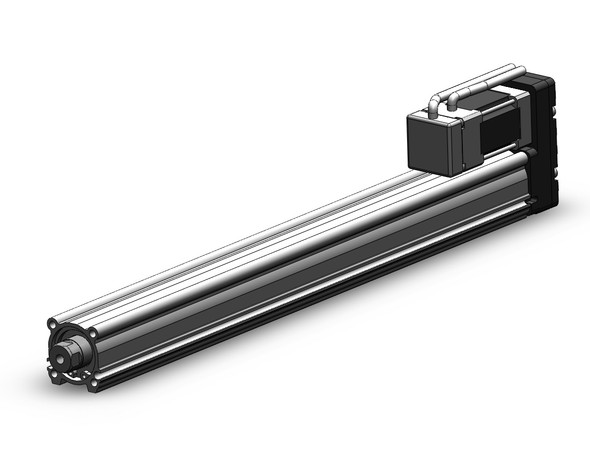 <h2>LEY, Electric Actuator, Rod Type</h2><p><h3>The LEY rod type electric actuator has a familiar rod cylinder form suitable for push, pull, lift and press applications. The 24VDC motor can be reverse mounted for compact length, or inline mounted for compact height. The LEY series offers a wide variety of actuator mounting options as well, including numerous direct and bracket styles.</h3>- Body sizes: 16, 25, 32, 40<br>- Maximum work load: 60 kg (horizontal); 53 kg (vertical)<br>- Maximum pushing force: 1058 N<br>- Maximum stroke: 500 mm<br>- Positioning repeatability:  0.02 mm<br>- Motor types: high load step motor or high speed servo motor<p><a href="https://content2.smcetech.com/pdf/LEY.pdf" target="_blank">Series Catalog</a>