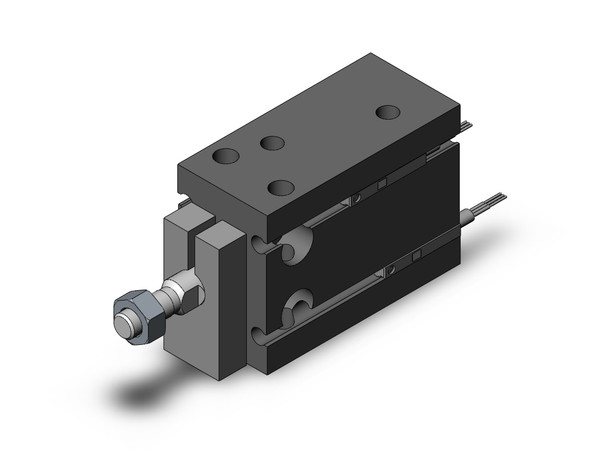 SMC CDUK20-10D-M9N compact cylinder cyl, free mount, non-rotating