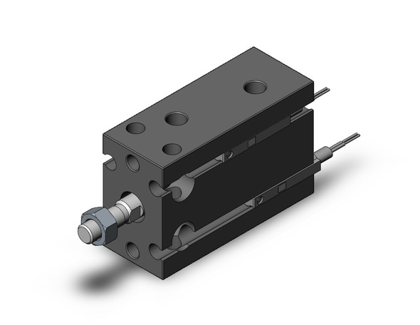 SMC CDU16-10D-M9BL compact cylinder cyl, free mount