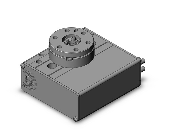 <h2>LER, Electric Rotary Table</h2><p><h3>The original LER is capable of 90 , 180 , or 310 / 320  rotation from the home position. Suitable applications will require a repetitive rotate-and-return motion, such as parts transfer with reorientation.</h3>- Body sizes: 10, 30, 50<br>- Rotation angles: 310  320  90 , 180  (external stopper)<br>- Maximum torque: 6.6 N•m<br>- Positioning repeatability:  0.05  ( 0.01  at end with external stopper)<br>- Backlash:  0.5 <p><a href="https://content2.smcetech.com/pdf/LER.pdf" target="_blank">Series Catalog</a>