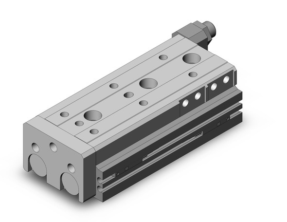 <h2>Legacy MXQ, Precision Slide Tables (Recirculating Bearings)</h2><p><h3>The legacy MXQ precision slide table is integrated with guides and rails combined with recirculating bearings to isolate the load bearing from the movement of the dual rods and piston seals. The end lock option prevents the slide table from dropping in vertical applications, enhancing safety in the event of air pressure loss.</h3>- Bore sizes: 6, 8, 12, 16, 20, 25 mm<br>- Stroke adjuster options: rubber or metal stopper<br>- End lock option in the event of air pressure loss<br>- PTFE grease or food grade grease option<br>- Auto switch capable<br>- <p><a href="https://content2.smcetech.com/pdf/MXQ.pdf" target="_blank">Series Catalog</a>