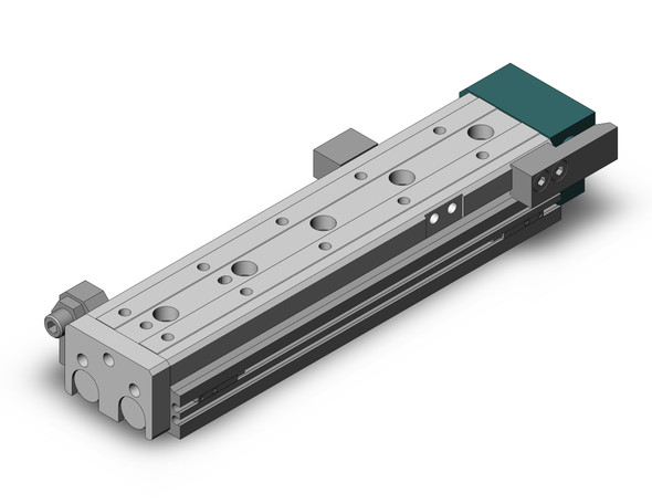 <h2>Legacy MXQ, Precision Slide Tables (Recirculating Bearings)</h2><p><h3>The legacy MXQ precision slide table is integrated with guides and rails combined with recirculating bearings to isolate the load bearing from the movement of the dual rods and piston seals. The end lock option prevents the slide table from dropping in vertical applications, enhancing safety in the event of air pressure loss.</h3>- Bore sizes: 6, 8, 12, 16, 20, 25 mm<br>- Stroke adjuster options: rubber or metal stopper<br>- End lock option in the event of air pressure loss<br>- PTFE grease or food grade grease option<br>- Auto switch capable<br>- <p><a href="https://content2.smcetech.com/pdf/MXQ.pdf" target="_blank">Series Catalog</a>