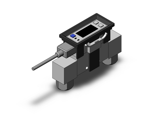 SMC PFM711-N02L-E-M-WT 2-Color Digital Flow Switch For Air