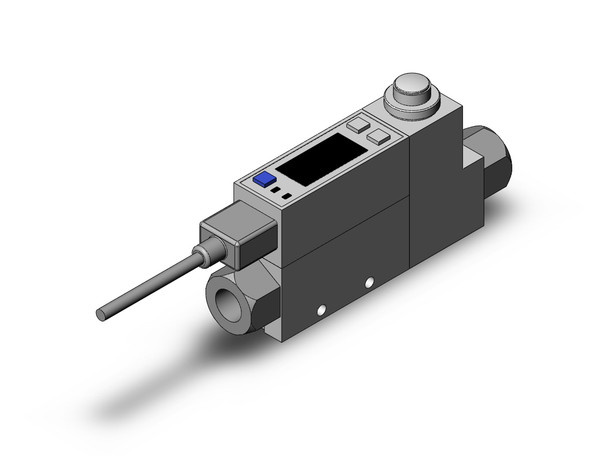 SMC PFM710S-01-A-M-W 2-Color Digital Flow Switch For Air