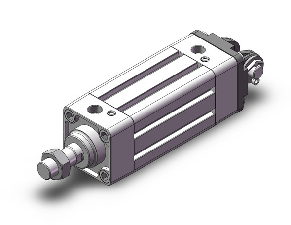 SMC MDB1D50TN-75Z tie rod cylinder w/profile tube cylinder, mb-z, tie rod