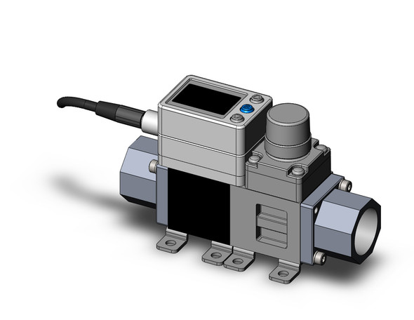 SMC PF3W720S-N04-F-MRA 3-Color Digital Flow Siwtch For Water