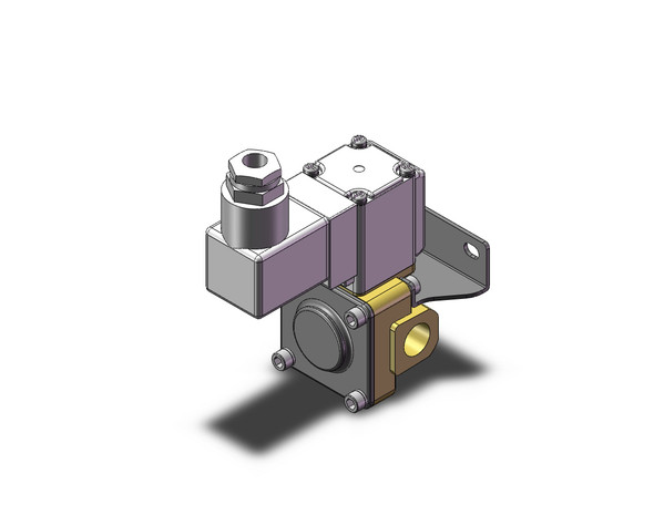 SMC VXD233AZ2AXB pilot op 2 port solenoid valve (n.c.)