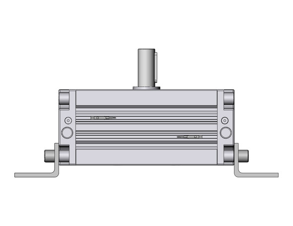 SMC CDRA1LS100TN-90CZ-A93L rotary actuator actuator, rotary, rack & pinion type