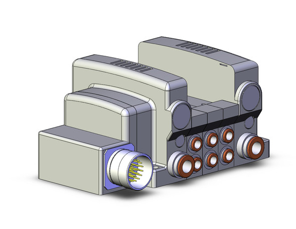 SMC VV5QC21-03N7MD0-S Vqc Manifold