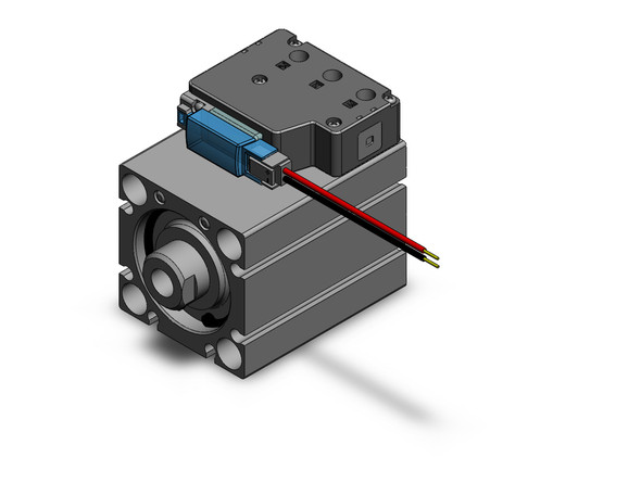 SMC CVQB32-25-5MZ Compact Cylinder W/Valve