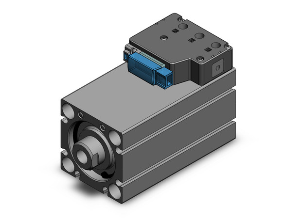 SMC CVQB32-50-5MO compact cylinder w/valve compact cylinder with solenoid valve