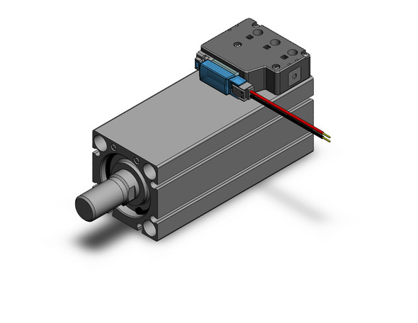 SMC CVQB32-75M-5MUB Compact Cylinder W/Valve