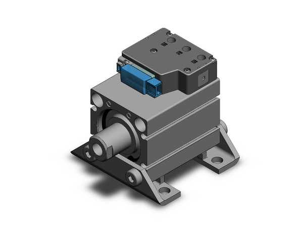 SMC CVQL32-25-5MOZ Compact Cylinder W/Valve