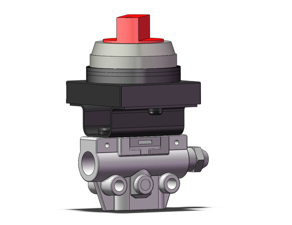 SMC VM132-M5-34RZA 2/3 port mechanical valve