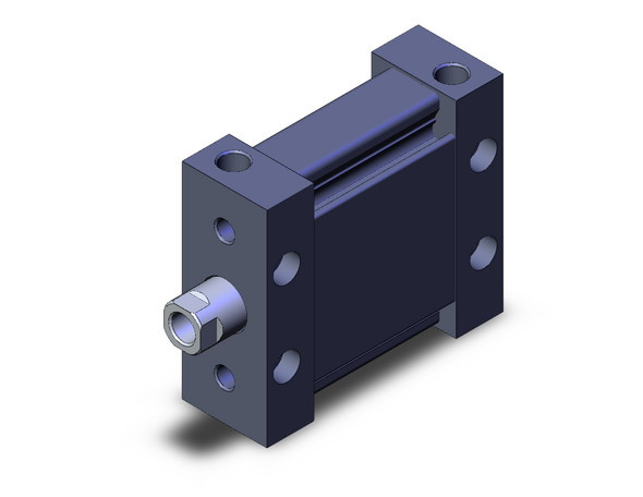 SMC MUB32-20DZ Cyl, Compact, Plate