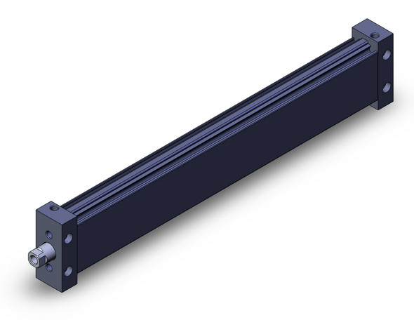 SMC MUB25-250DZ Cyl, Compact, Plate