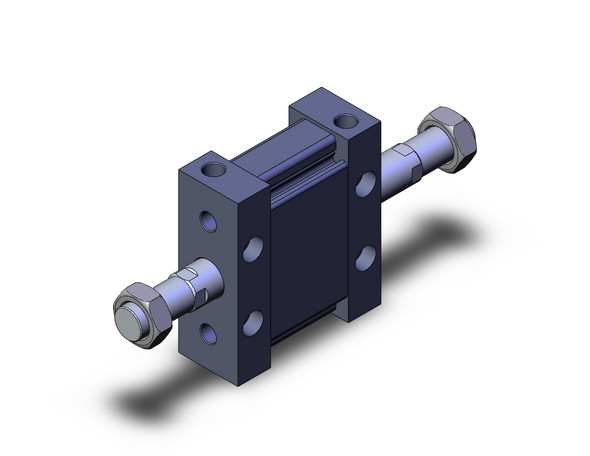 <h2>M(D)UW Plate Cylinder, Double Acting, Double Rod w/Auto Switch Mounting Groove</h2><p><h3>The MU plate double rod, double acting, cylinder, with its elliptical design, provides a low profile while maintaining force output. The MU cylinder can eliminate the need for higher operating pressures that may be required for typical flat cylinders. The oval piston shape also provides an intrinsic non-rotating function without having to use a rod with flats, offering increased bearing and seal life.</h3>- Double acting, double rod plate cylinder<br>- Possible to mount without brackets<br>- Auto switch mounting grooves prevent projection of auto switches<br>- Auto switches can be mounted in 4 directions<br>- Strokes up to 300mm<p><a href="https://content2.smcetech.com/pdf/MU_Z.pdf" target="_blank">Series Catalog</a>