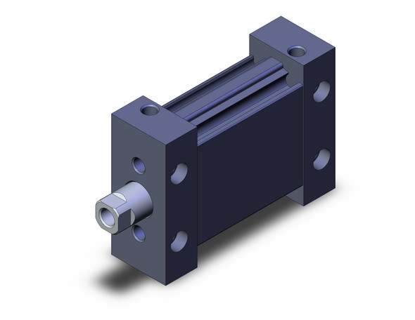 SMC MUB25-20DZ Cyl, Compact, Plate